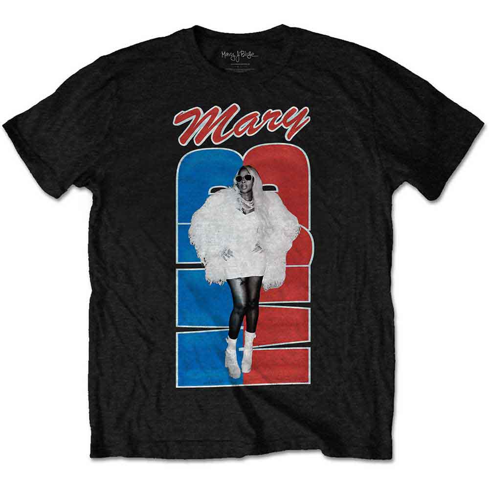 Mary J Blige Team USA [T-Shirt] - Rock Band Apparel