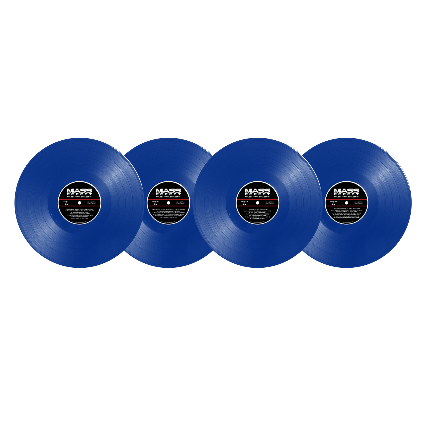 Mass Effect Trilogy: Vinyl Collection (4 LP, 'Element Zero' Limited Exclusive) [Vinyl]