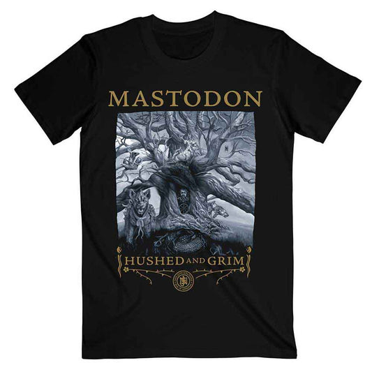 Mastodon Hushed & Grim Cover [T-Shirt] - Rock Band Apparel