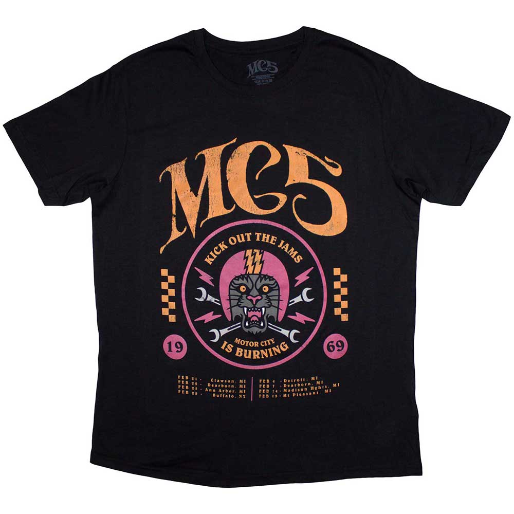 Mc5 1969 [T-Shirt] Black