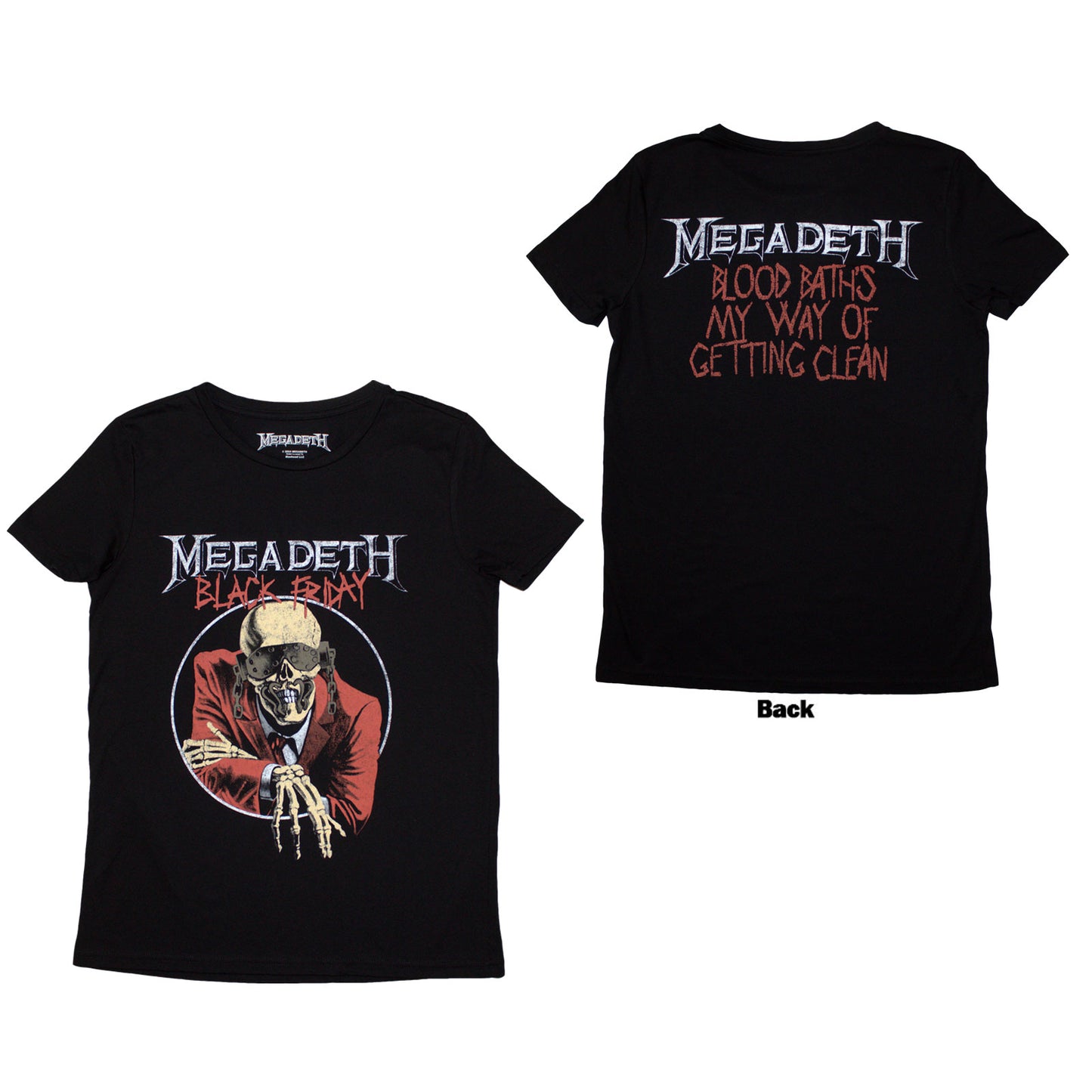 Megadeth Black Friday [T-Shirt] Black