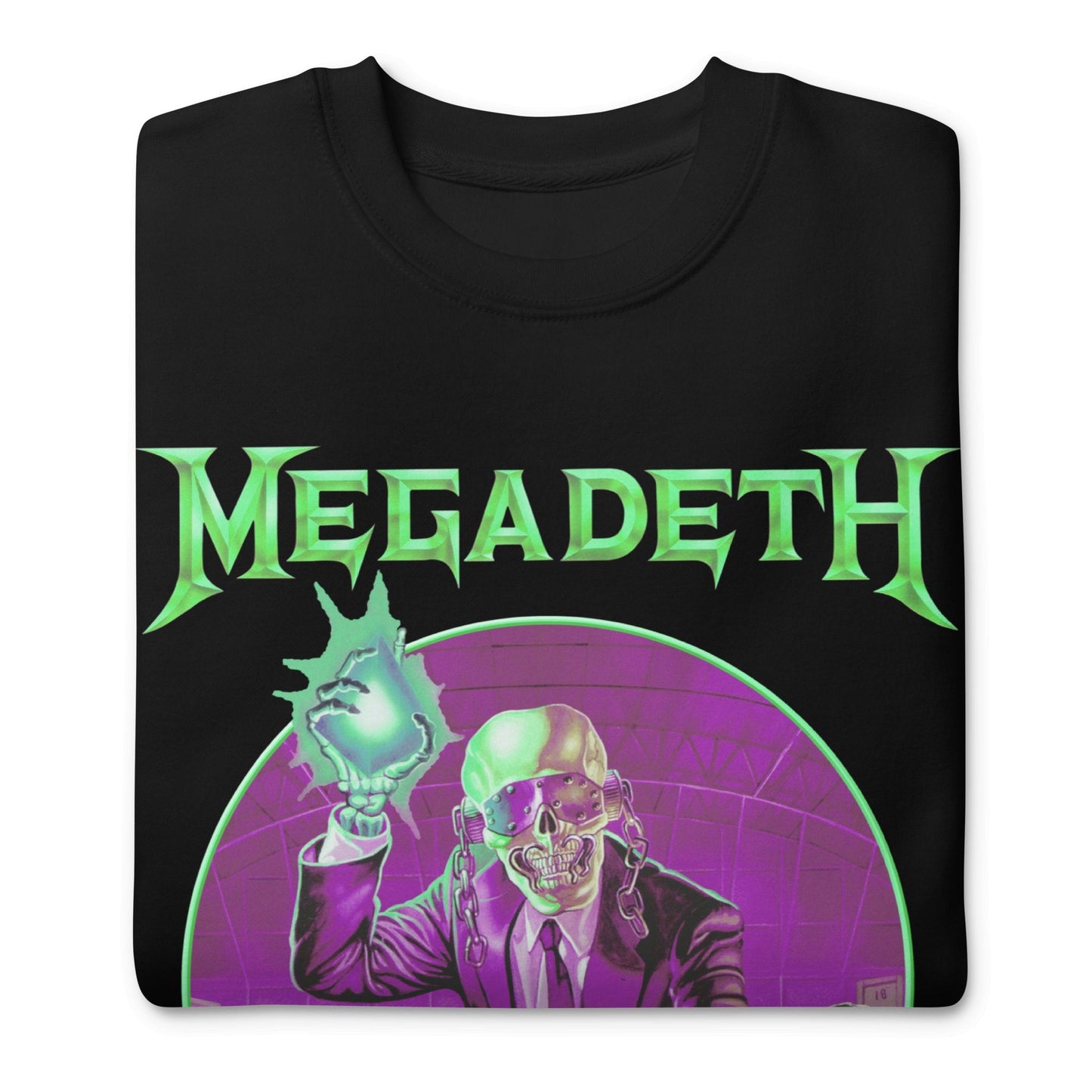 Megadeth - Green Rust Jumbo Print Sweatshirt