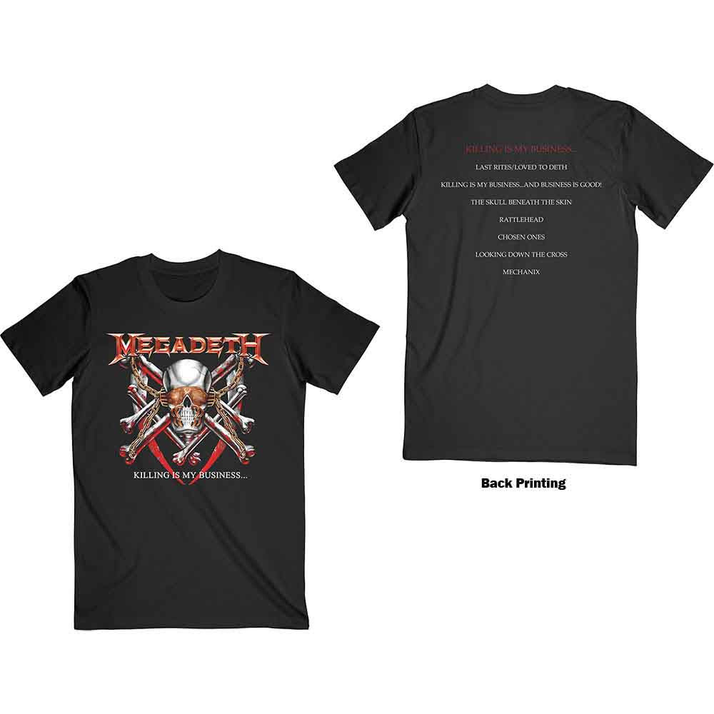 Megadeth Killing Is My Business [T-Shirt] - Rock Band Apparel
