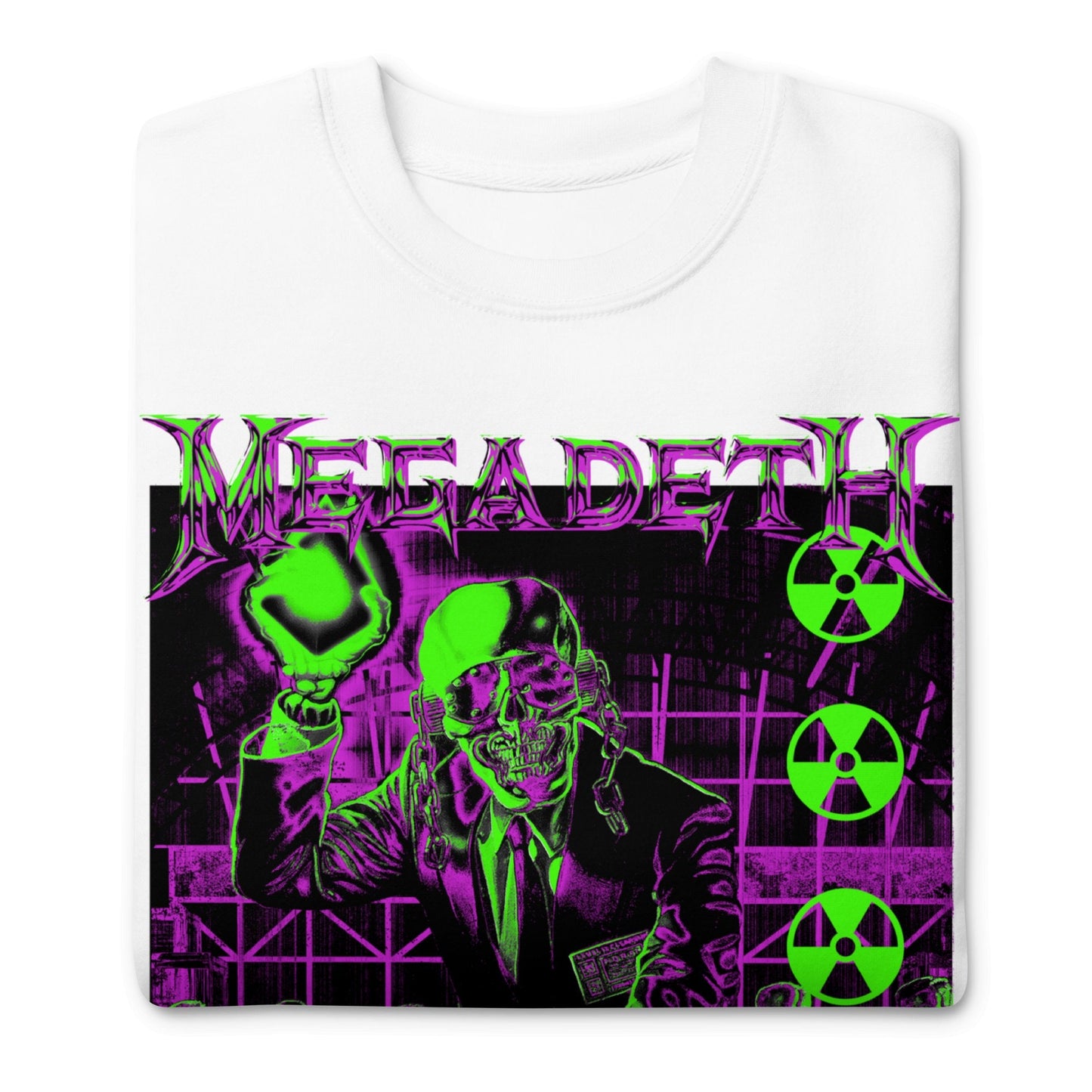 Megadeth - Neon Rust in Peace Jumbo Print Sweatshirt