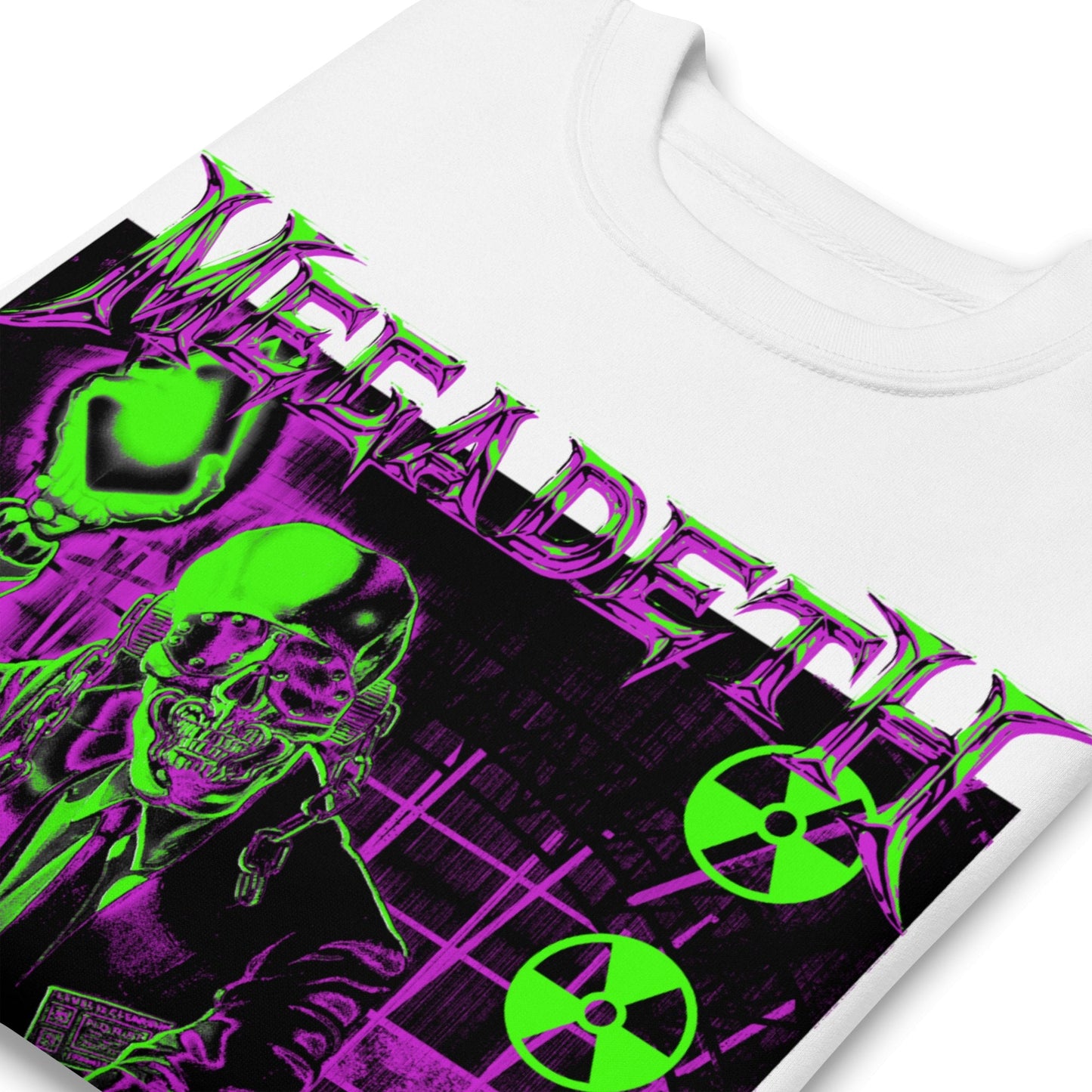 Megadeth - Neon Rust in Peace Jumbo Print Sweatshirt