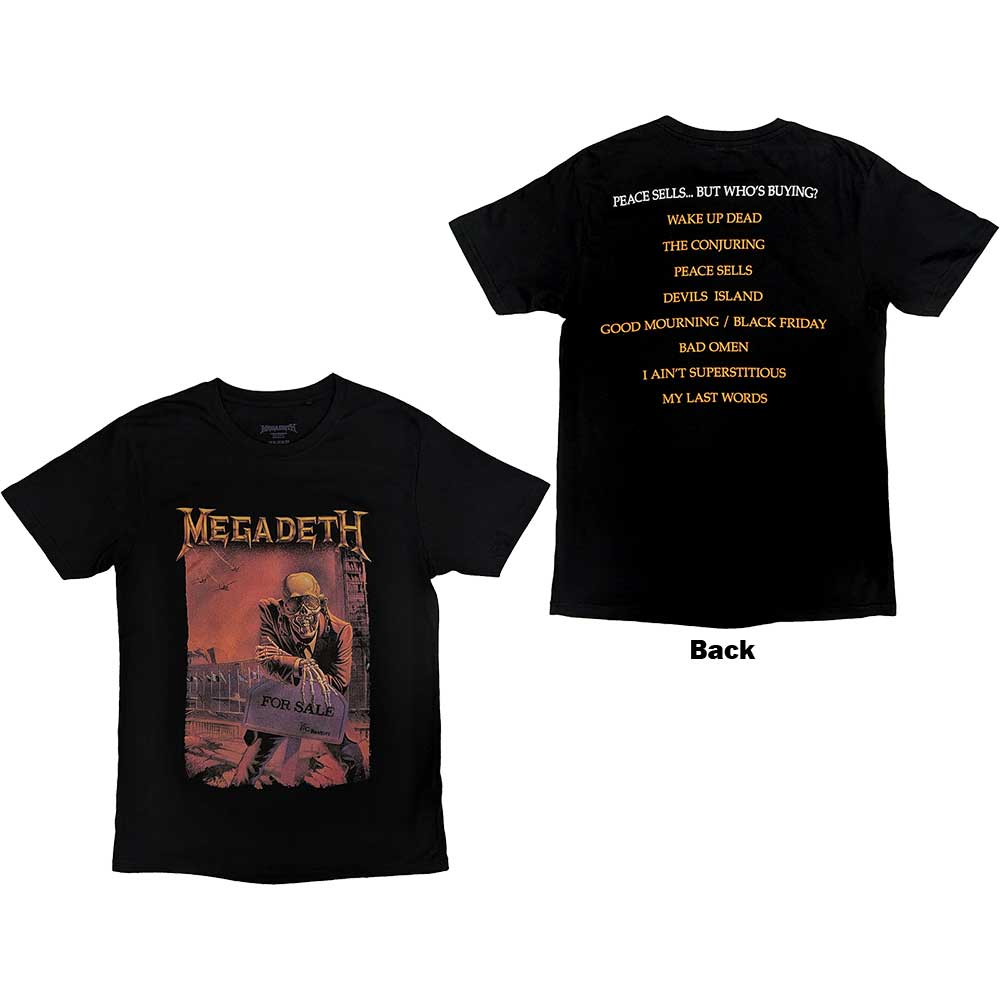 Megadeth Peace Sells Album Cover [T-Shirt] - Rock Band Apparel