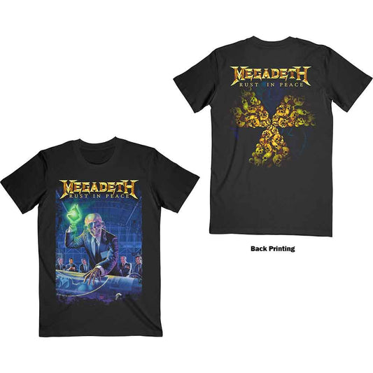 Megadeth Rust In Peace 30th Anniversary [T-Shirt] Black