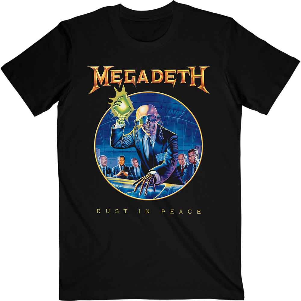Megadeth Rust In Peace Anniversary [T-Shirt] Black