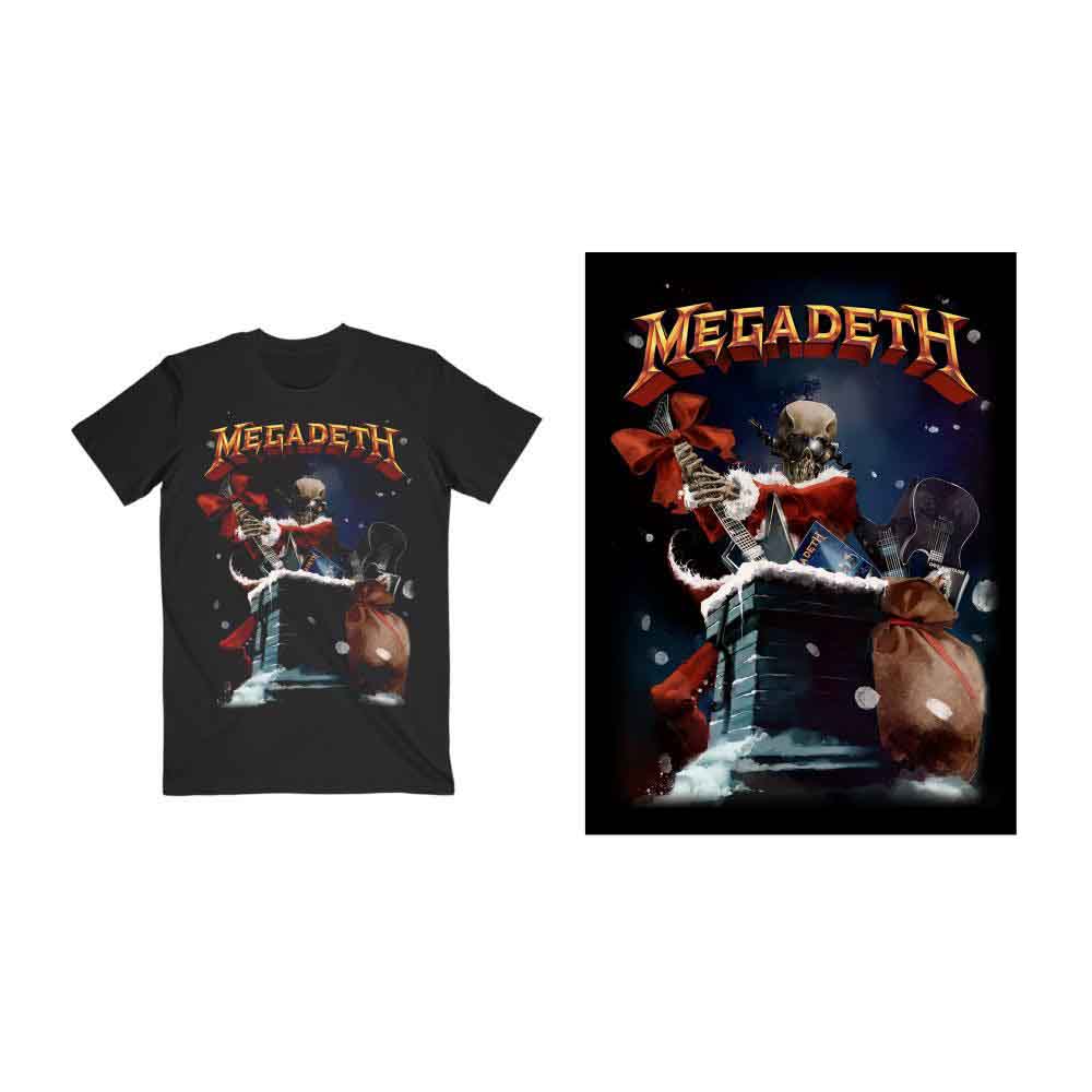 Megadeth Santa Vic Chimney [] Black