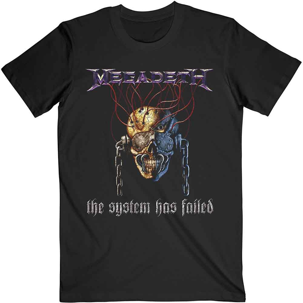 Megadeth Systems Fail [T-Shirt] - Rock Band Apparel