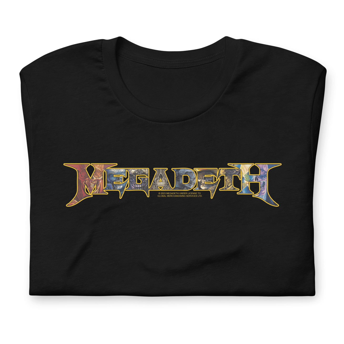 Megadeth - Vic Lettered Logo T-Shirt