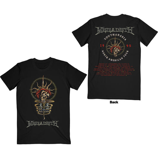 Megadeth Youthanasia 1995 North American Tour [] Black