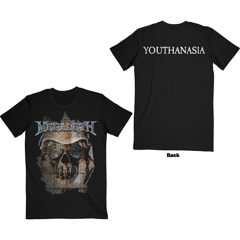 Megadeth Youthanasia Ripped Thru [] Black
