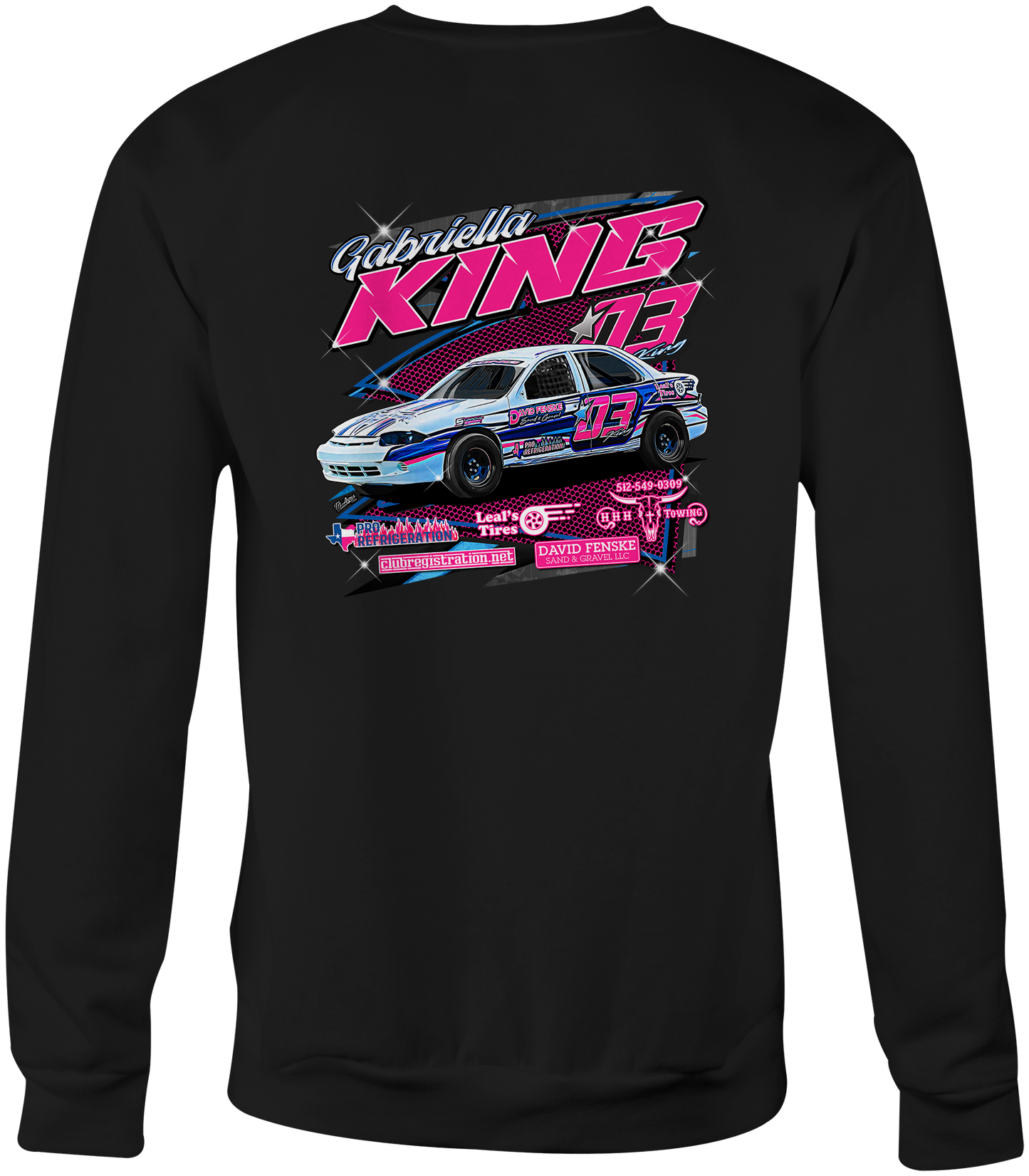 Gabi King Crewneck Sweatshirts