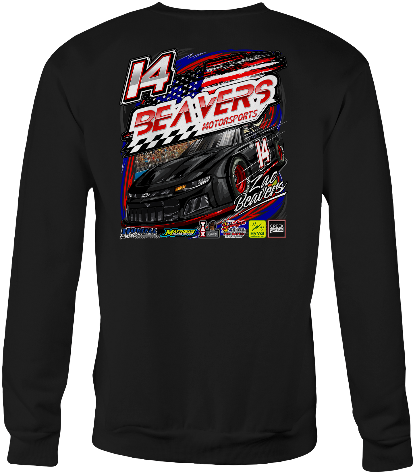 Zac Beavers Crewneck Sweatshirts