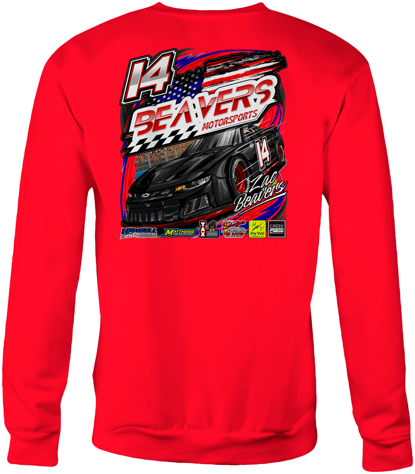Zac Beavers Crewneck Sweatshirts