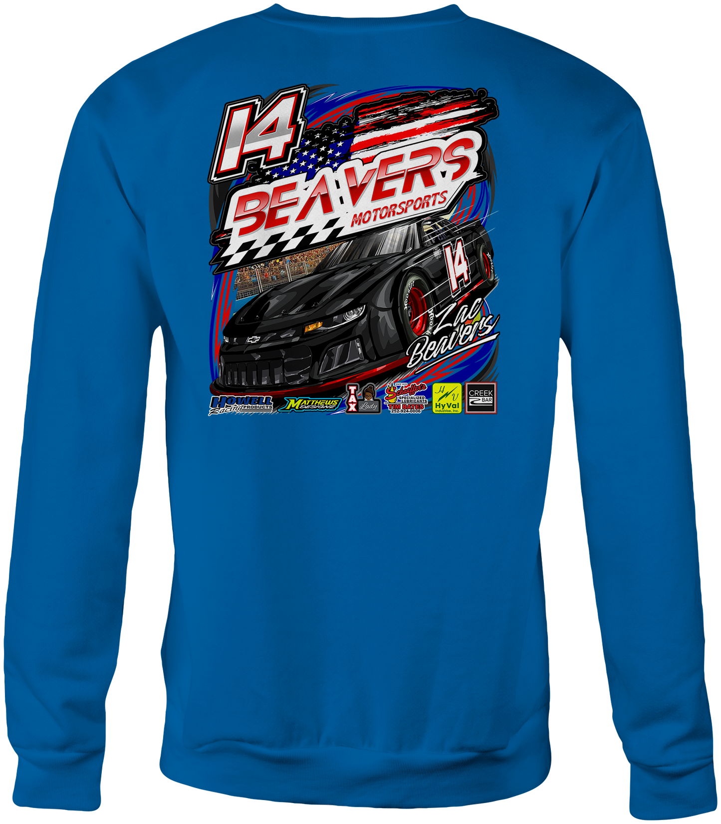 Zac Beavers Crewneck Sweatshirts