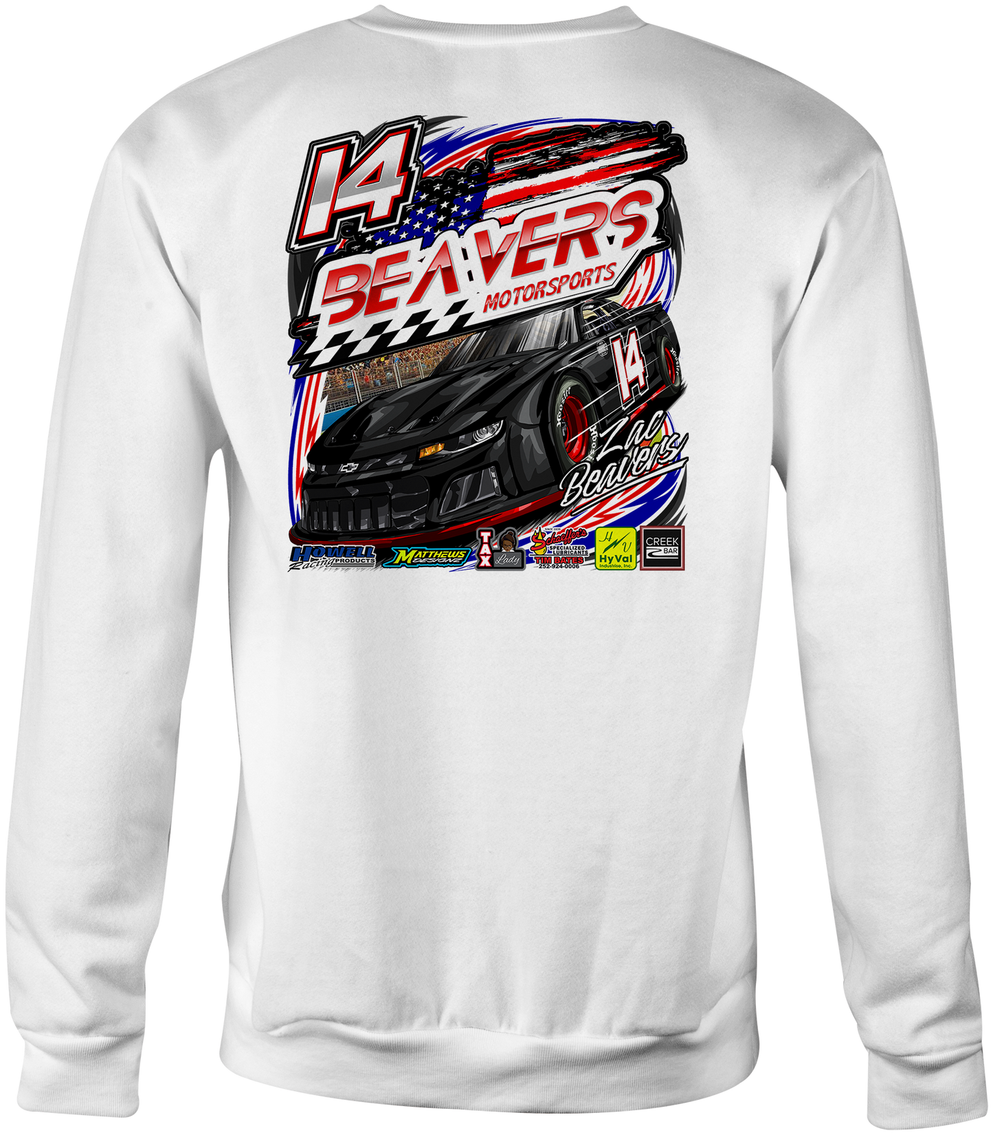 Zac Beavers Crewneck Sweatshirts