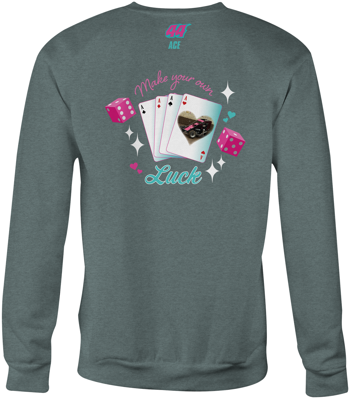 Queen of Hearts Crewneck Sweatshirts