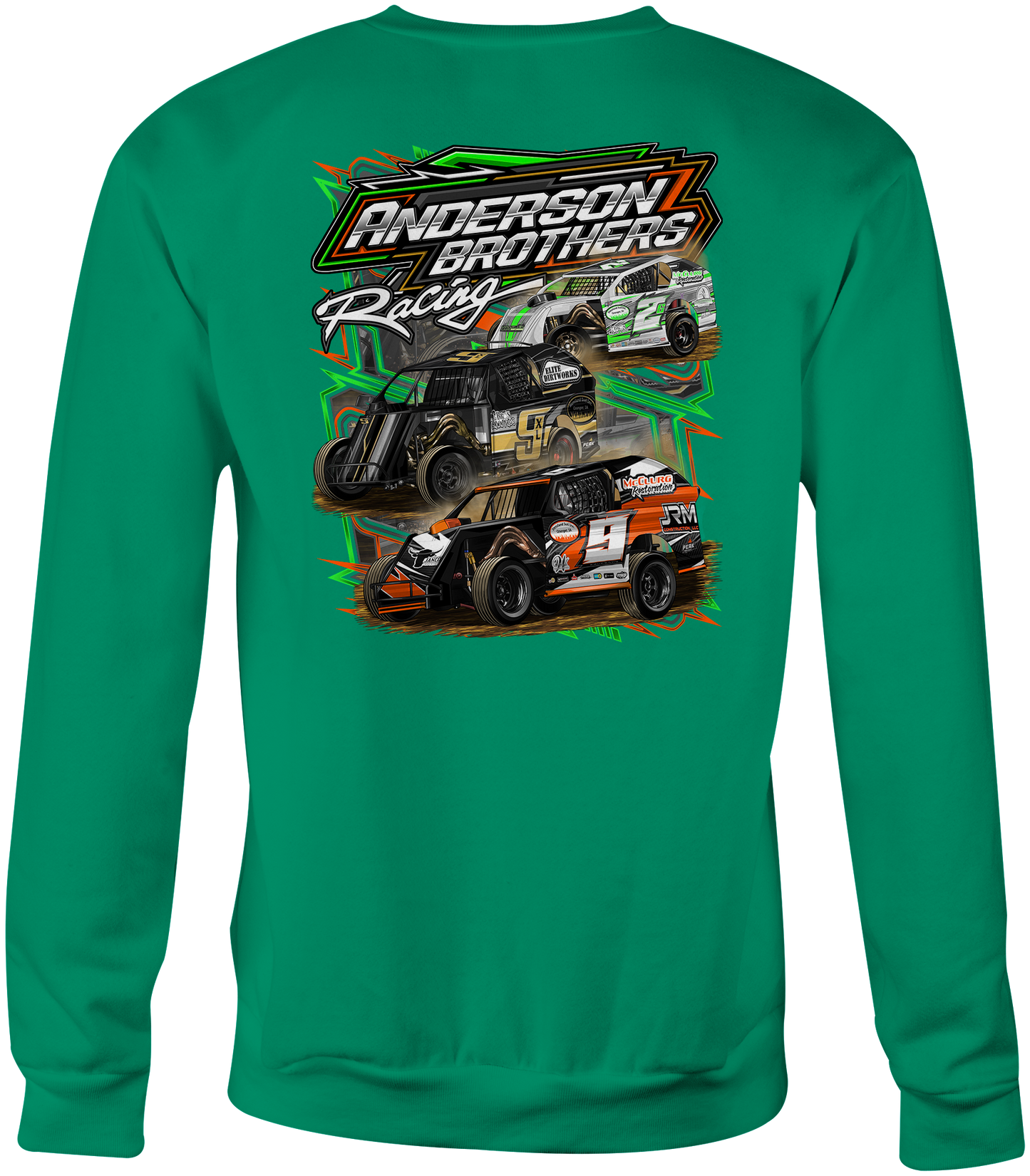 Anderson Brothers Racing 2025 Crewneck Sweatshirts