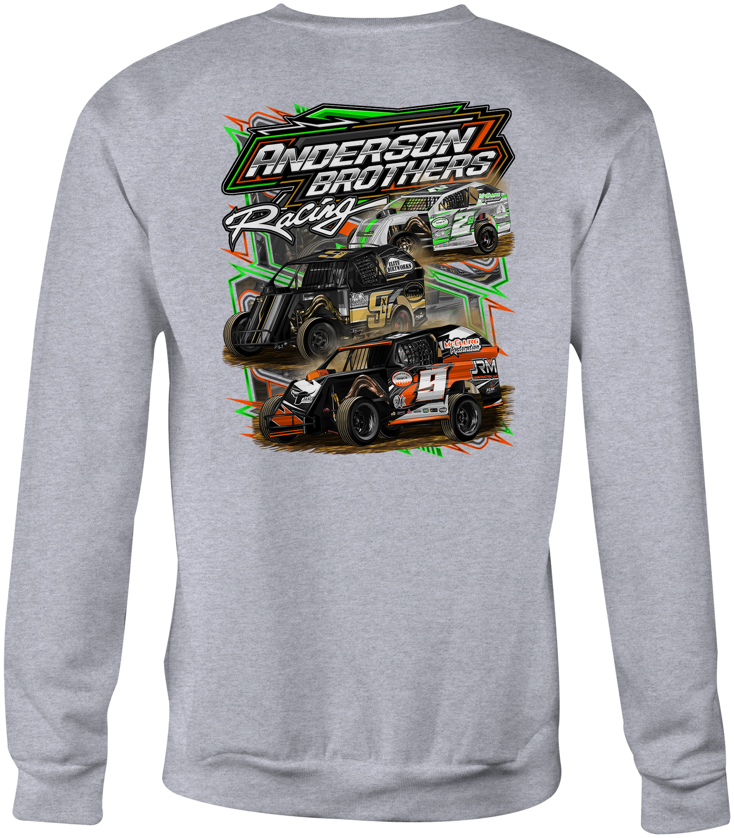 Anderson Brothers Racing 2025 Crewneck Sweatshirts