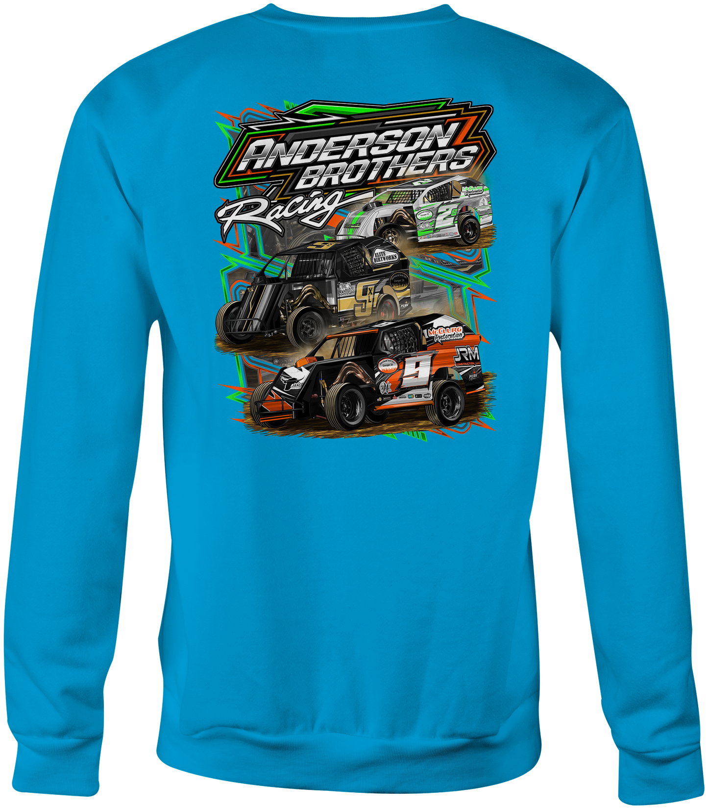 Anderson Brothers Racing 2025 Crewneck Sweatshirts