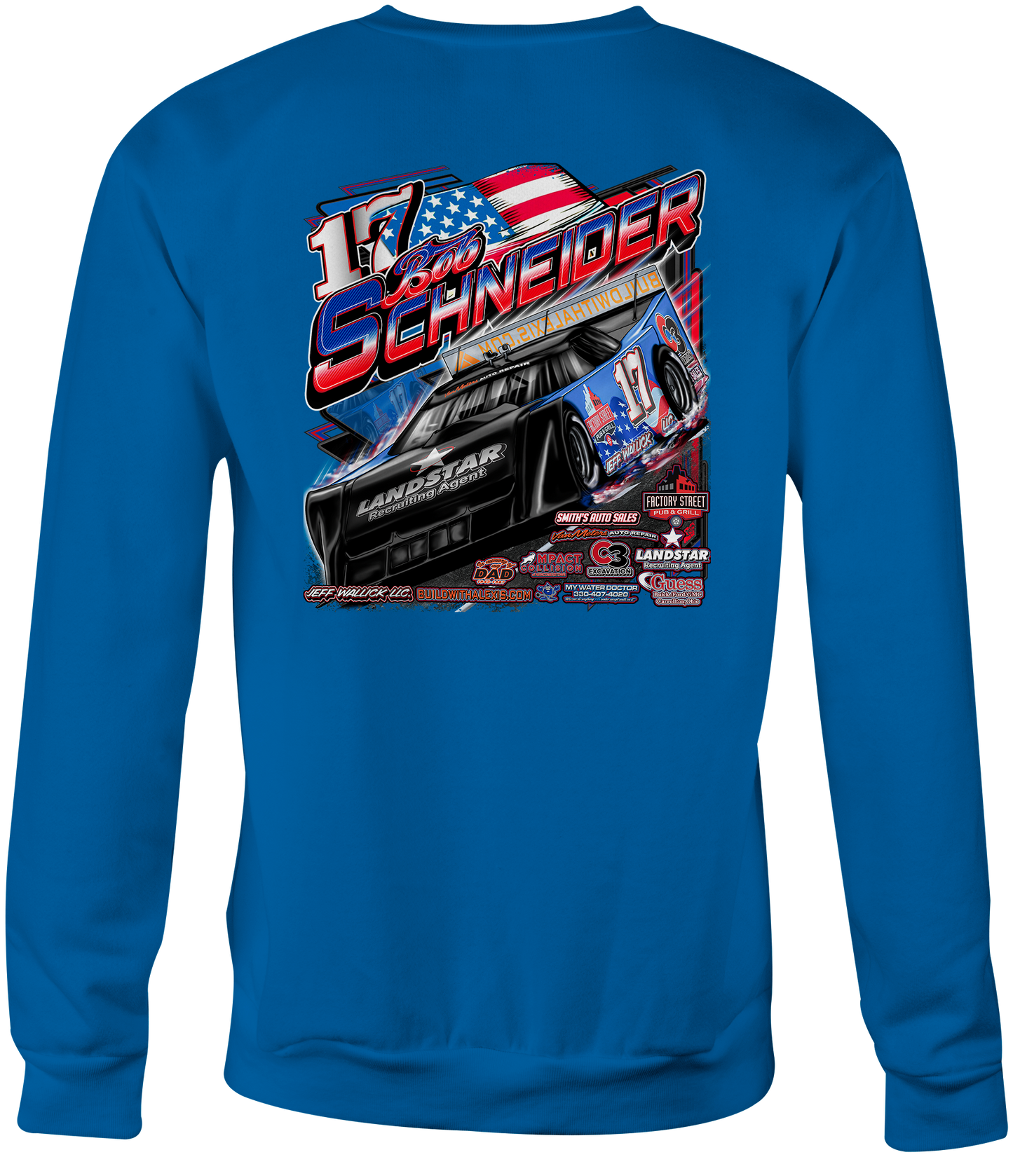 Bob Schneider Crewneck Sweatshirts