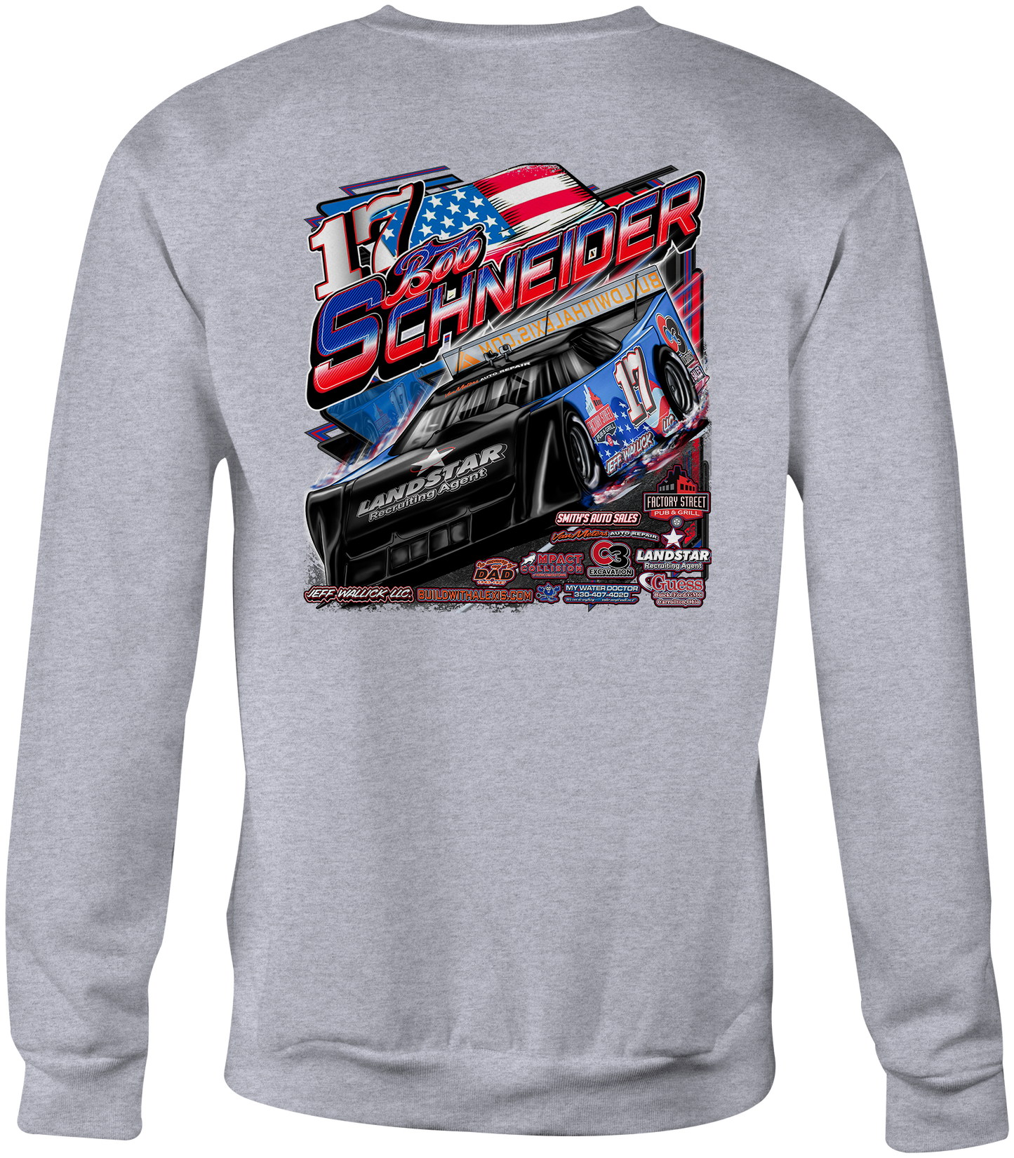 Bob Schneider Crewneck Sweatshirts