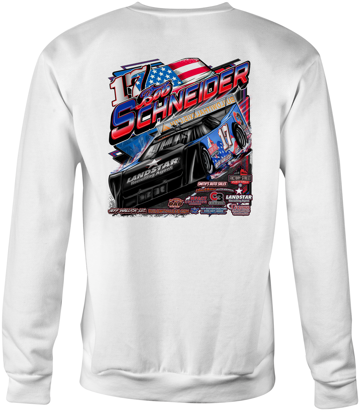 Bob Schneider Crewneck Sweatshirts