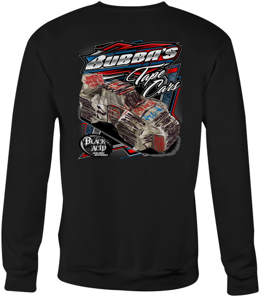 Bubbas Tape Cars Crewneck Sweatshirts