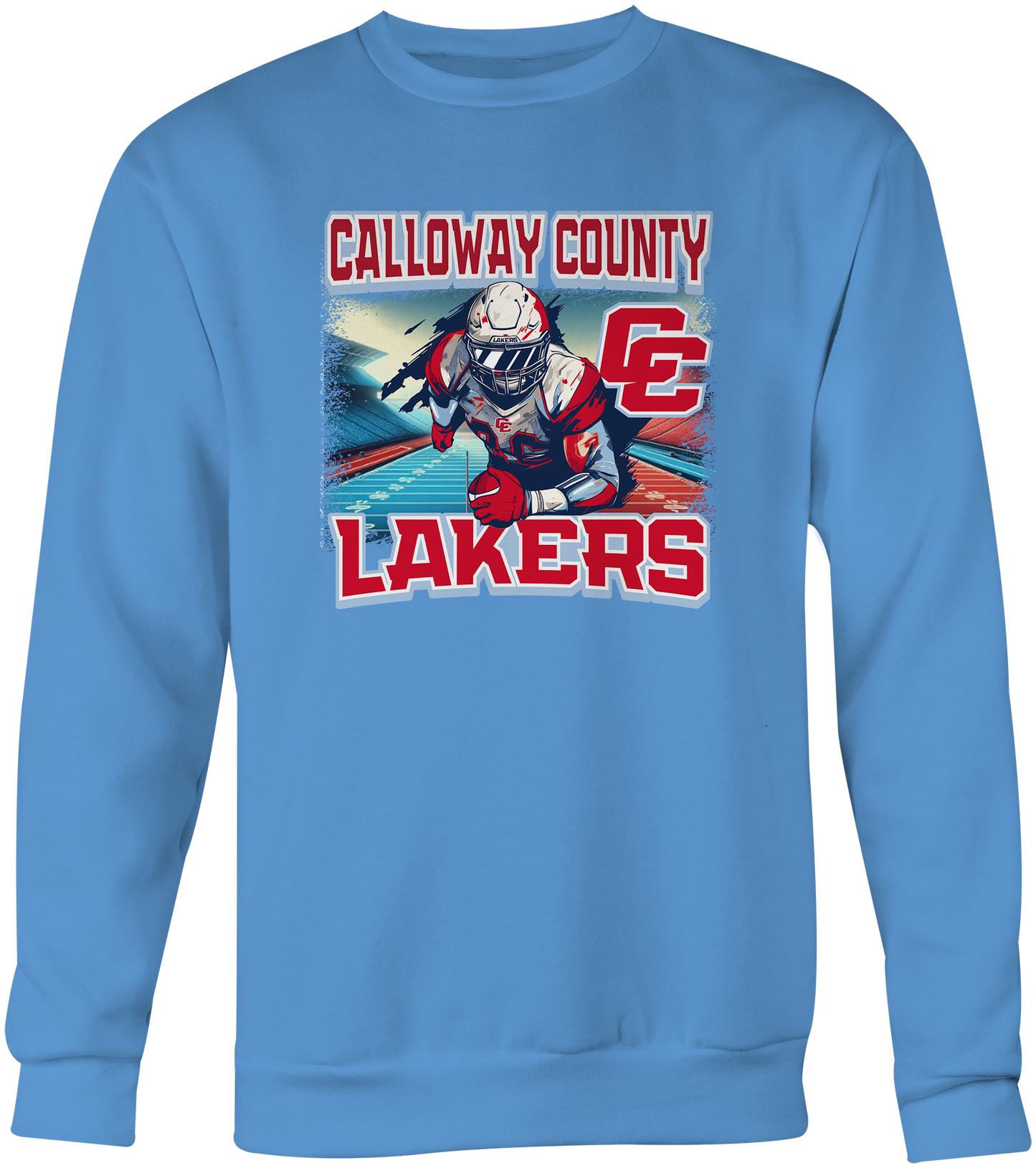 Calloway County Football Pride Crewneck Sweatshirts