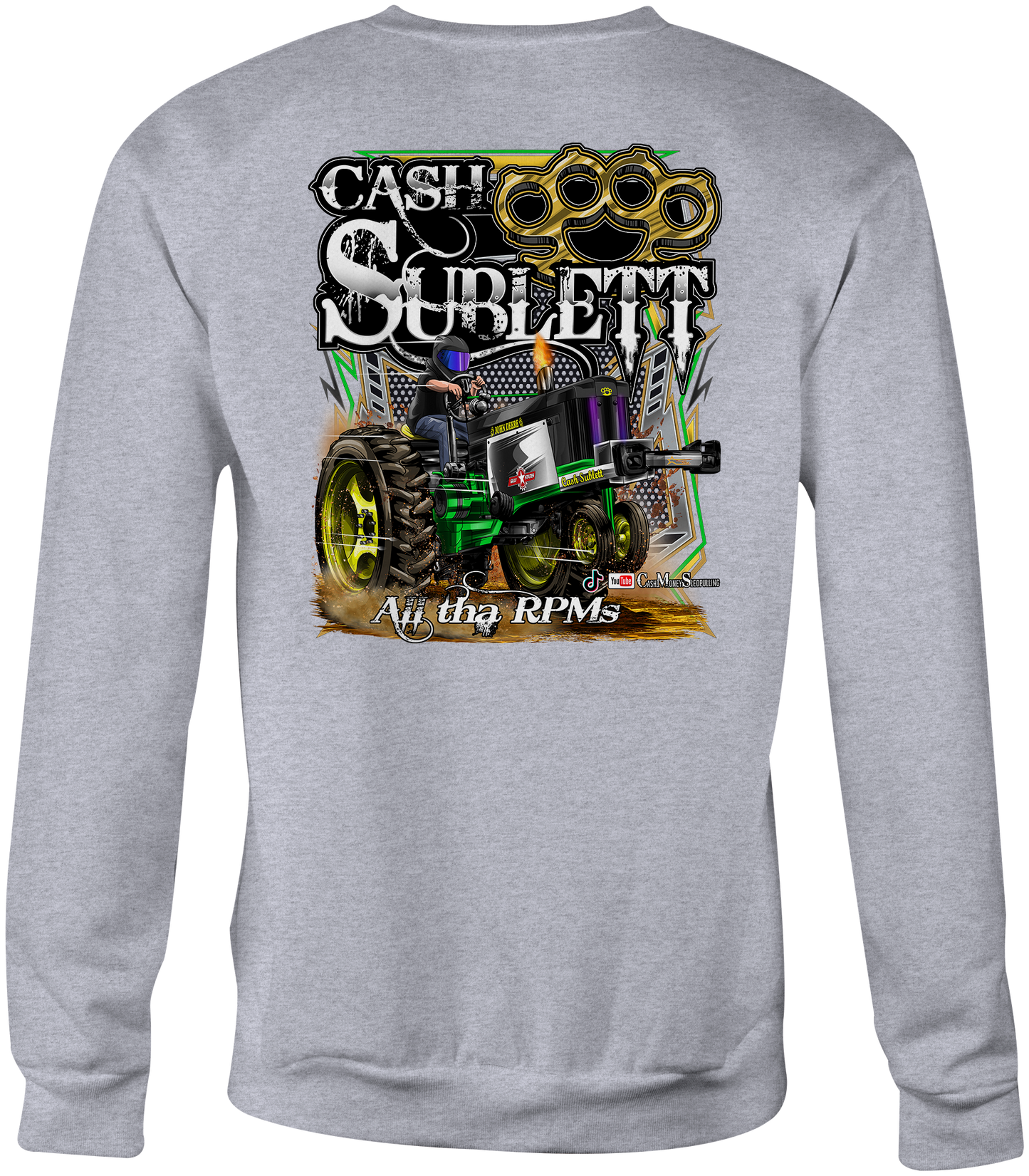 Cash Sublett Crewneck Sweatshirts