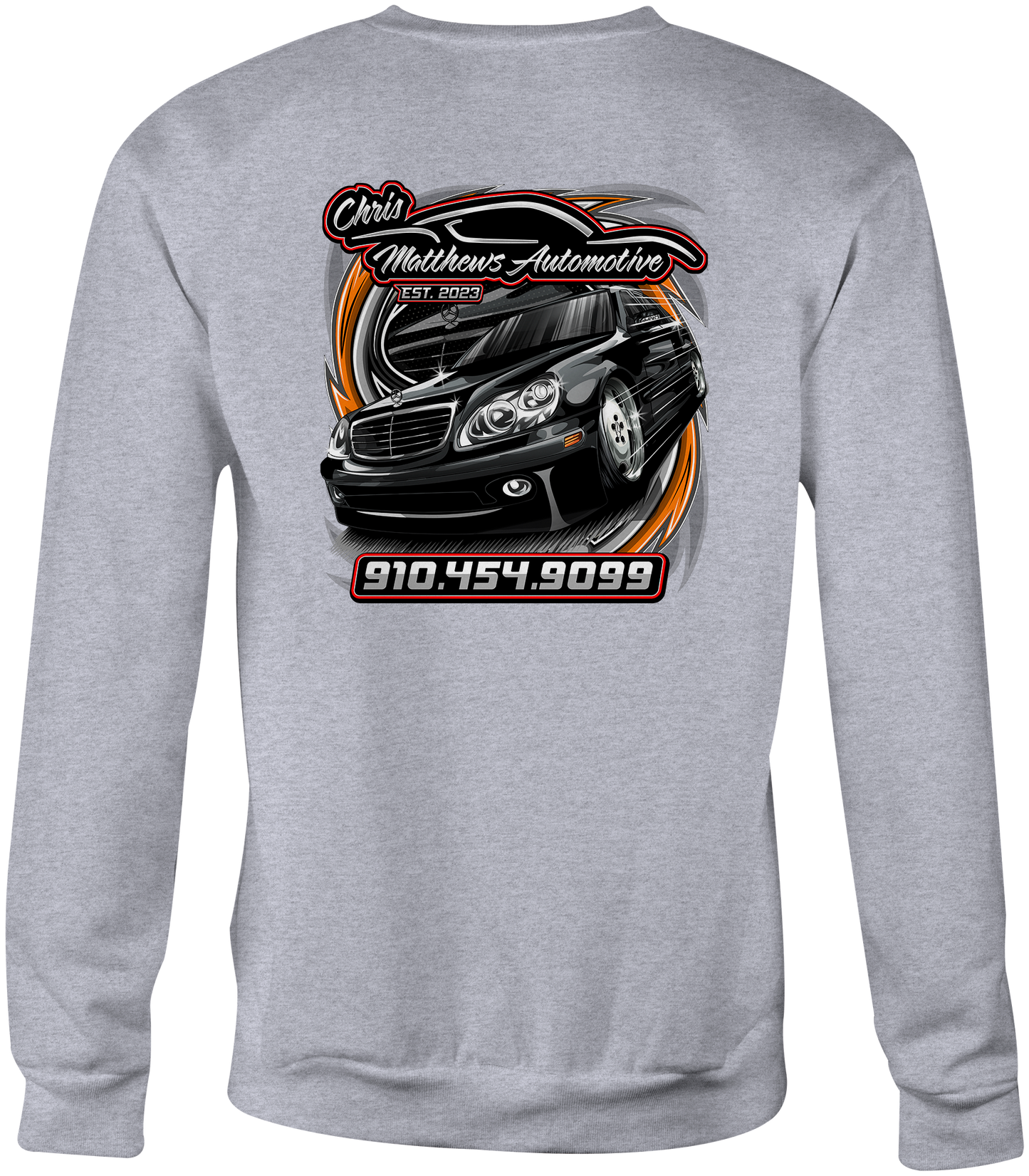 Chris Matthews Automotive Crewneck Sweatshirts