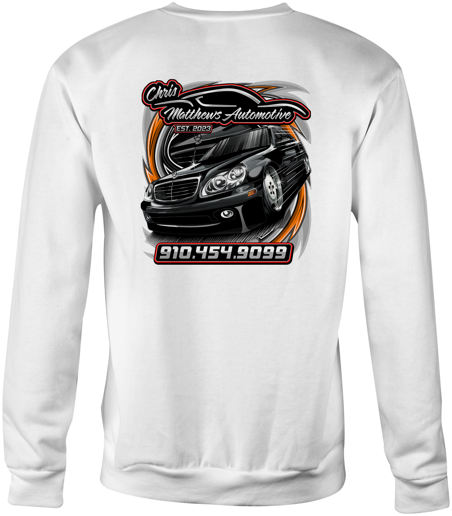 Chris Matthews Automotive Crewneck Sweatshirts