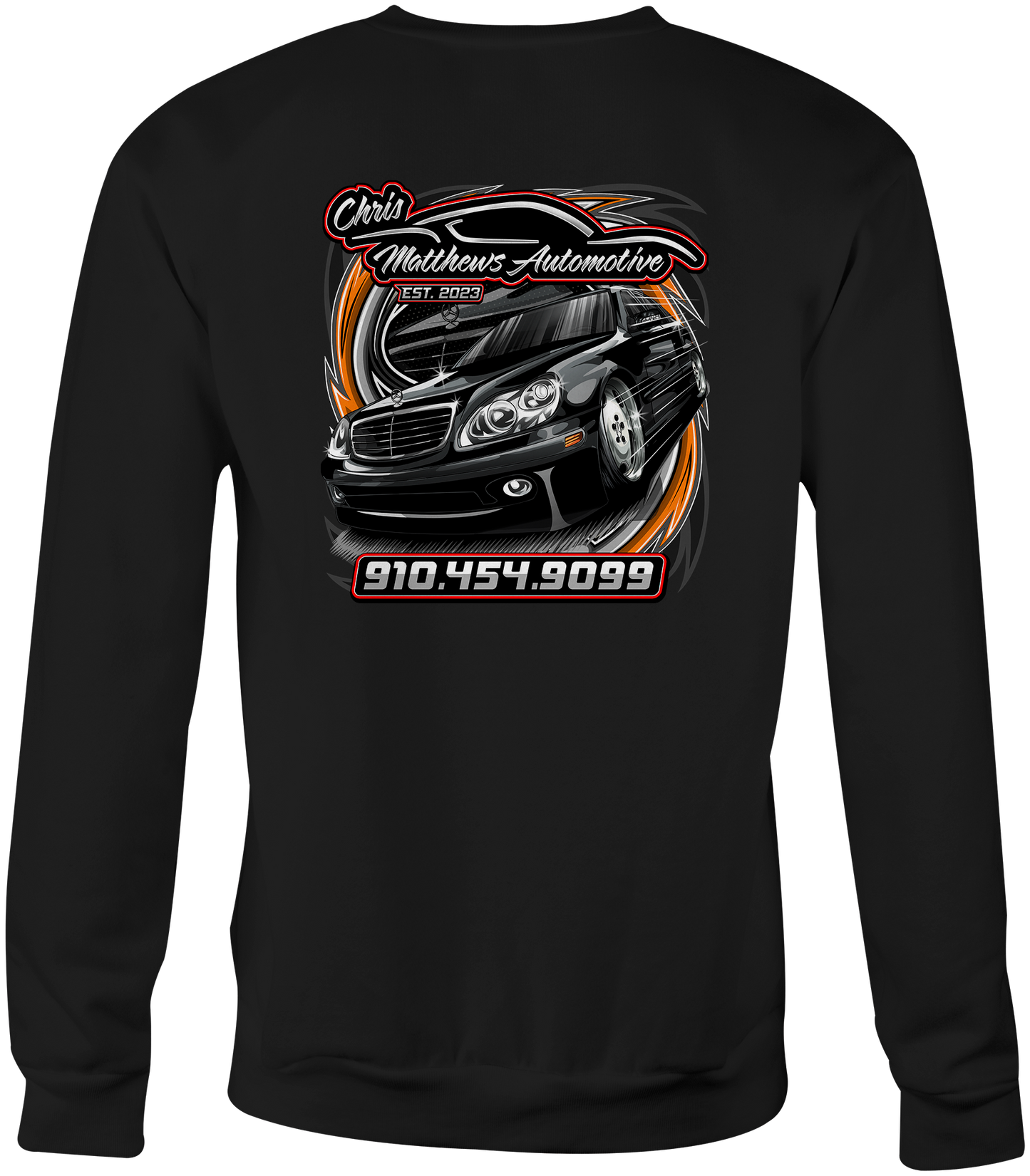 Chris Matthews Automotive Crewneck Sweatshirts