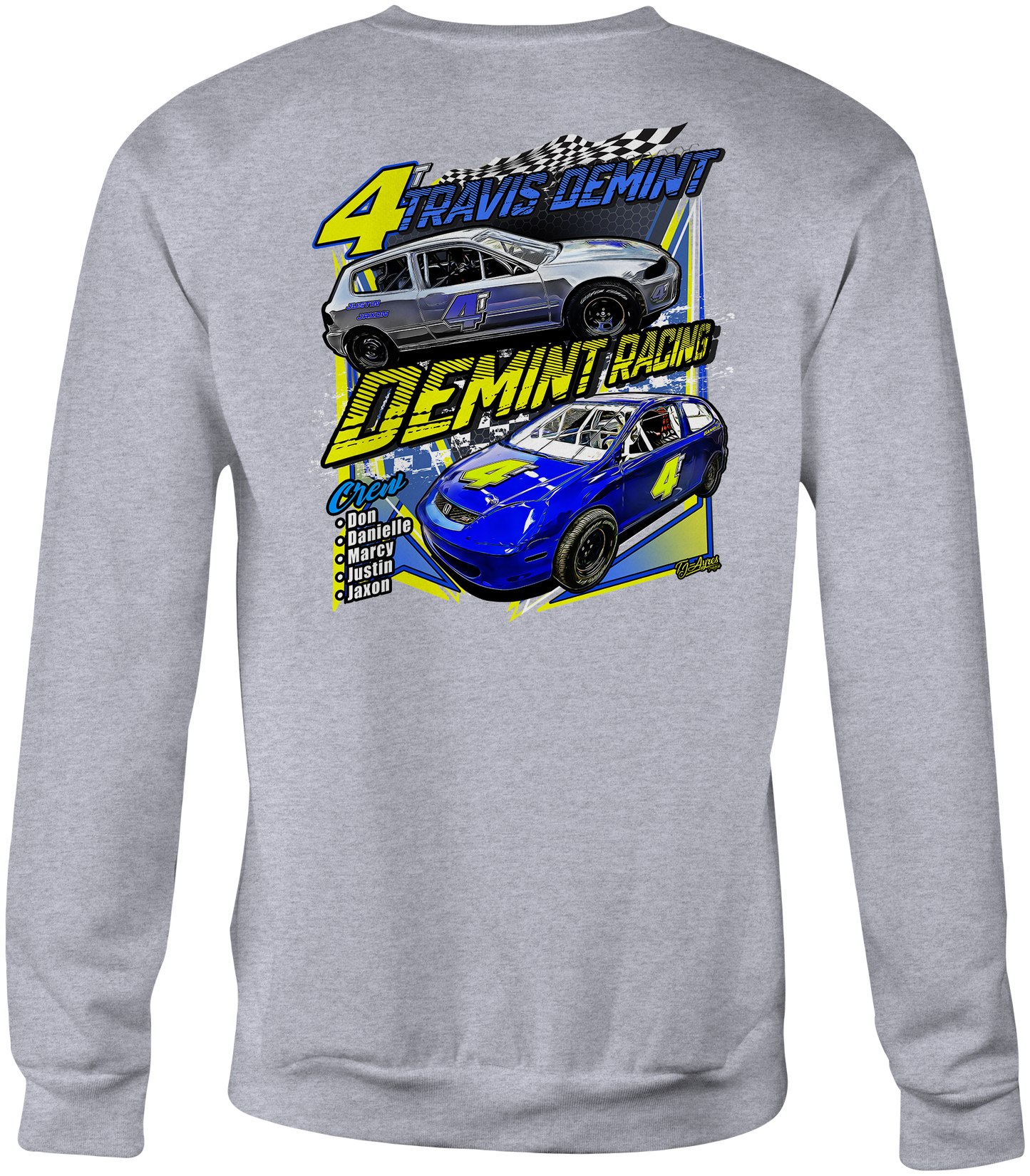 Demint Racing Crewneck Sweatshirts