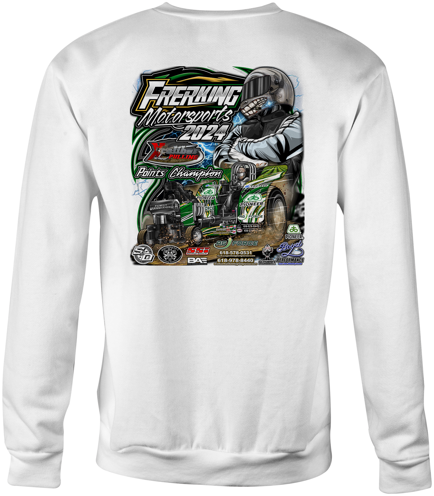 Dylan Frerking 2024 Championship Crewneck Sweatshirts
