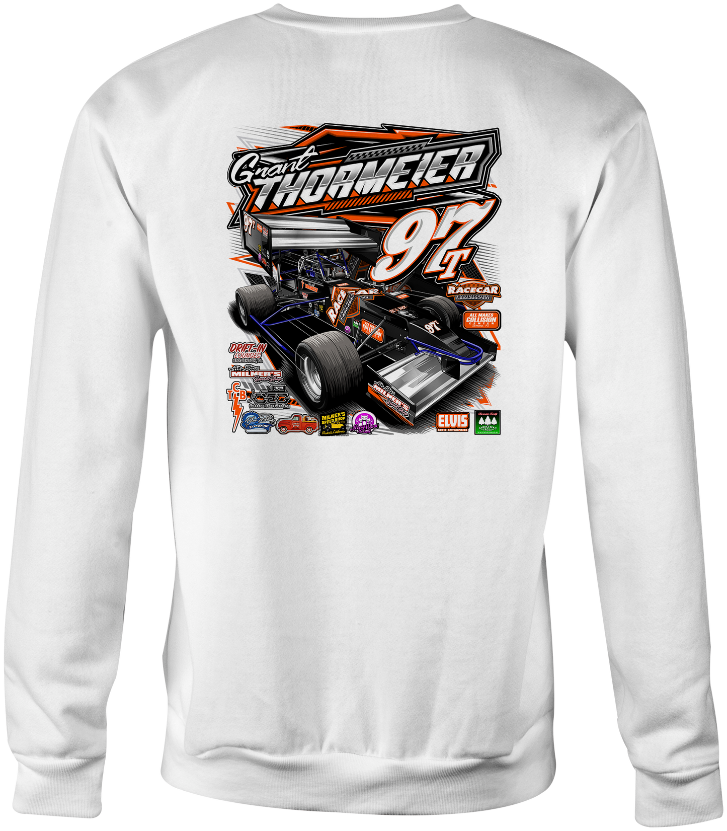 Grant Thormeier Super Modified Crewneck Sweatshirts