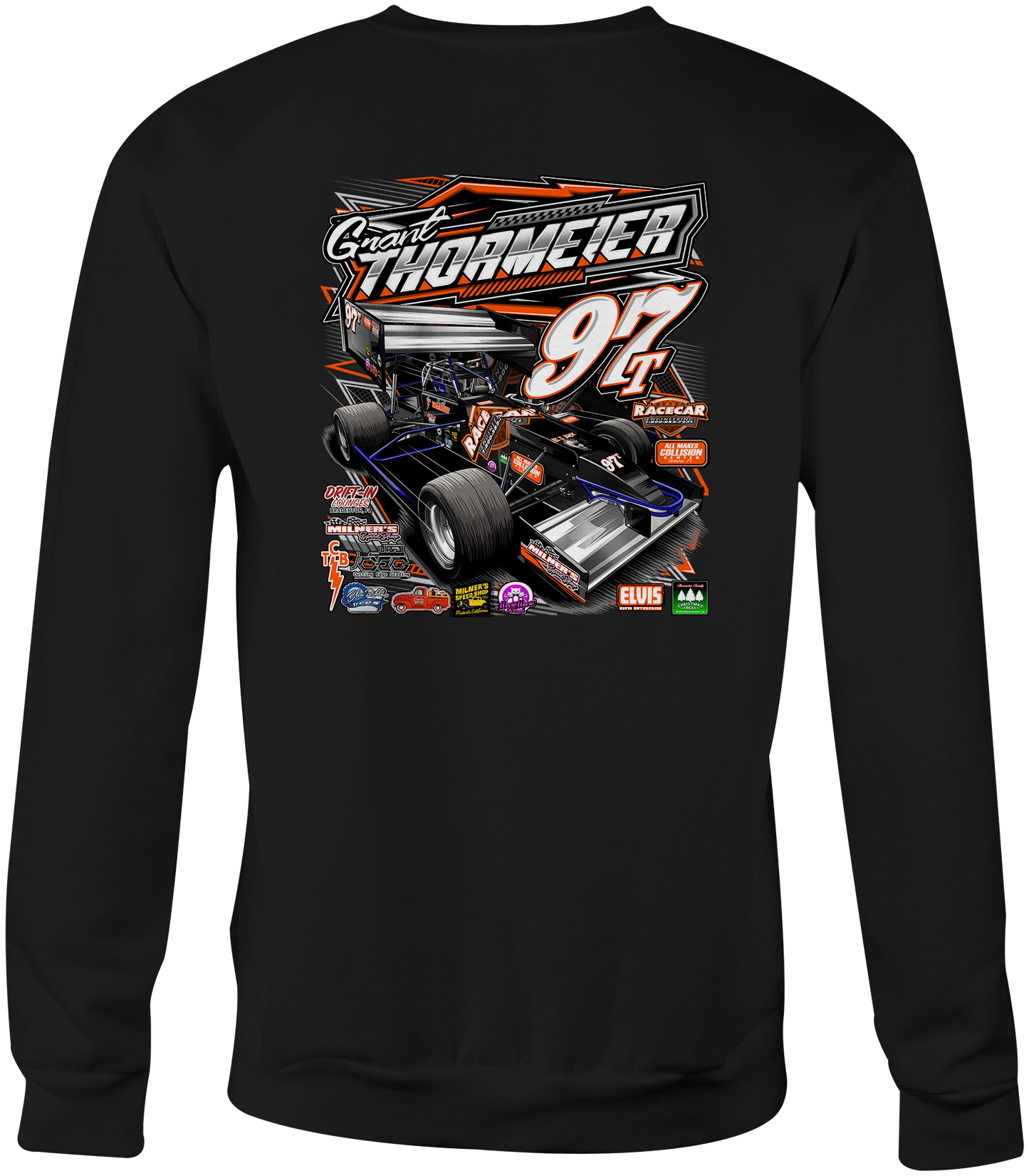Grant Thormeier Super Modified Crewneck Sweatshirts