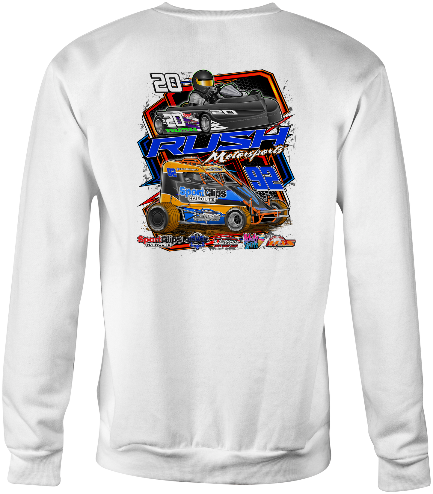 Jason Rush Crewneck Sweatshirts