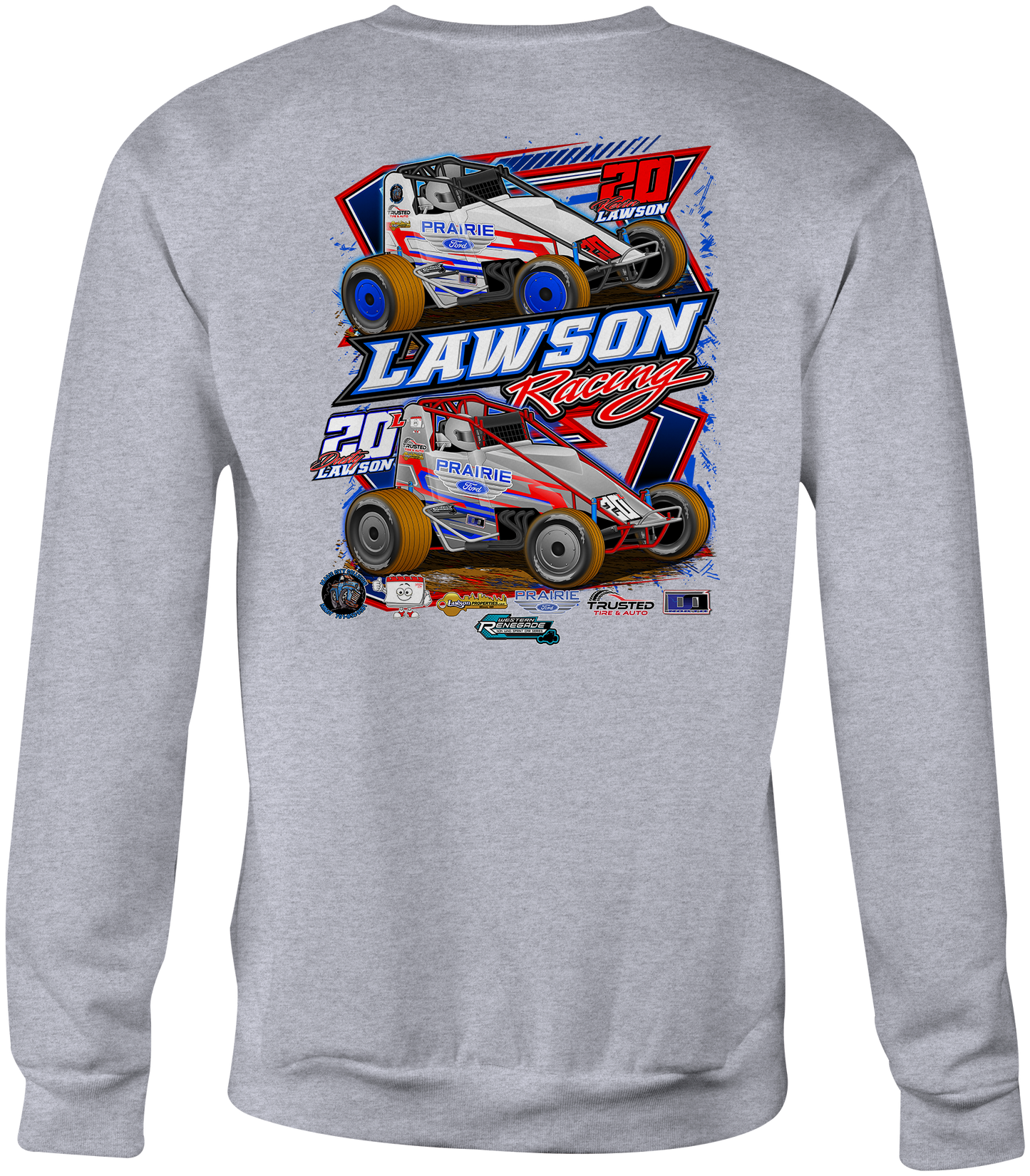 Lawson Racing 2024 Crewneck Sweatshirts