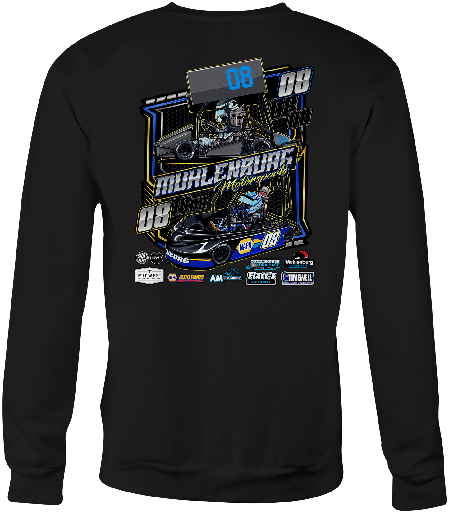 Muhlenburg Motorsports Crewneck Sweatshirts