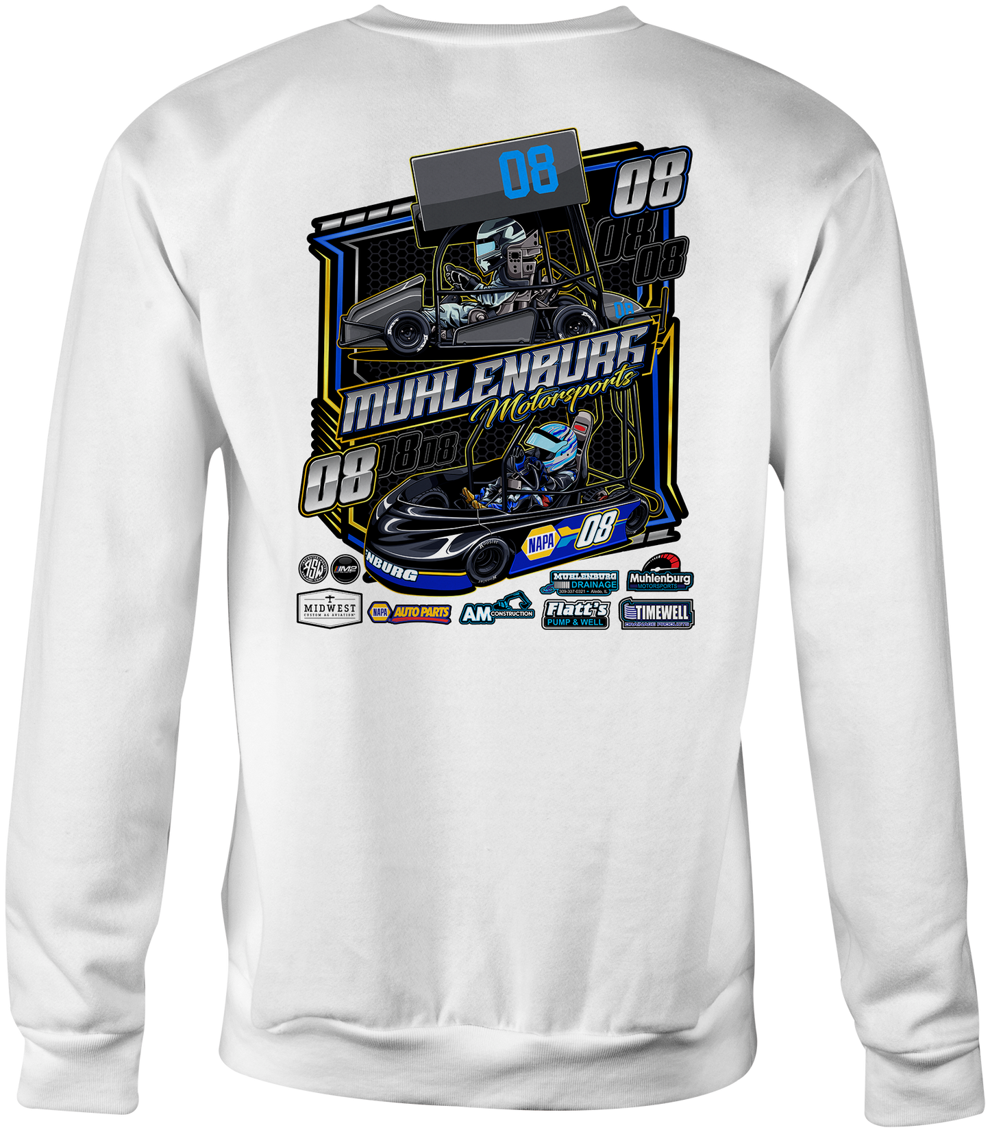 Muhlenburg Motorsports Crewneck Sweatshirts