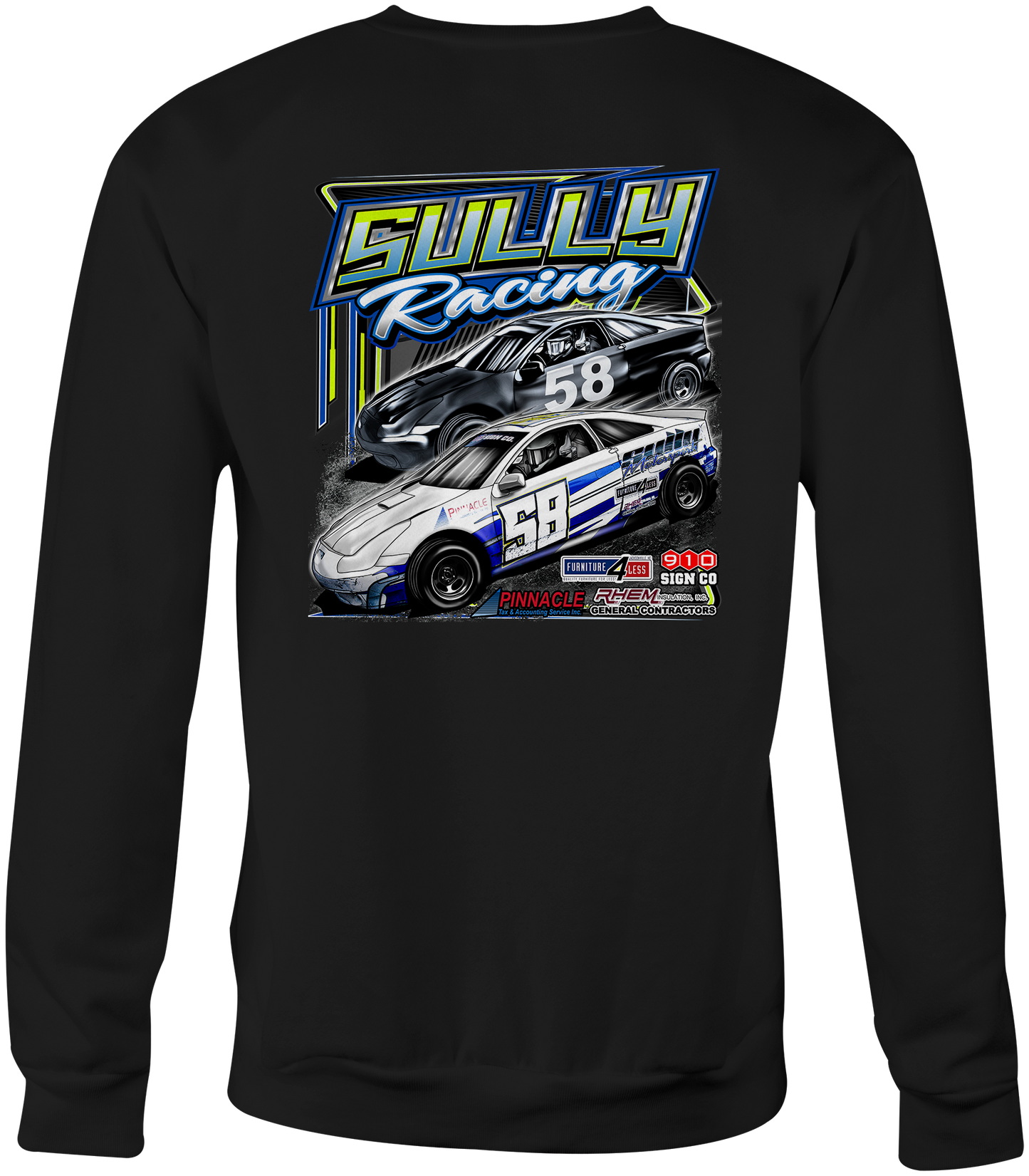 Sully Racing Crewneck Sweatshirts