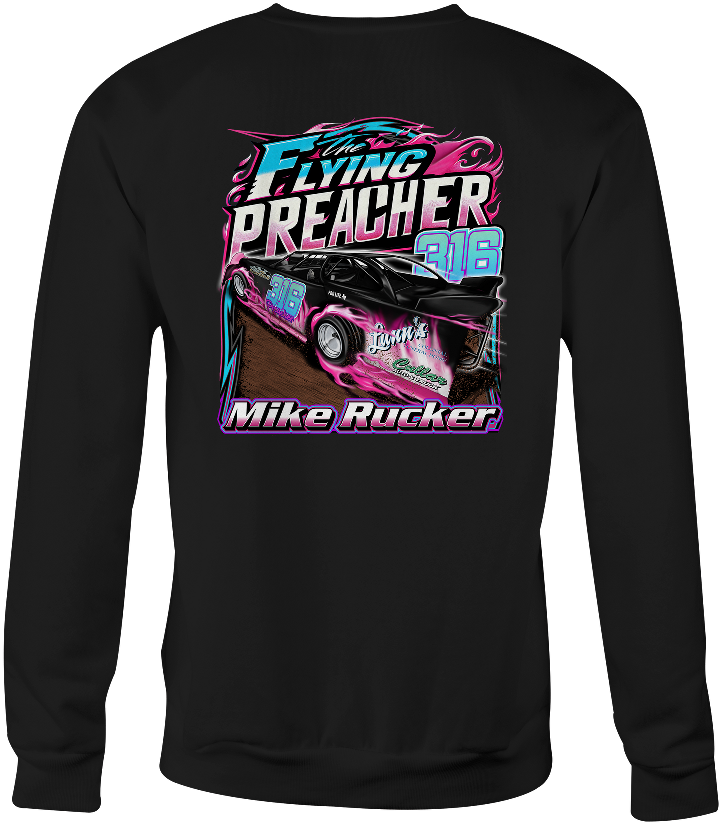 The Flying Preacher Crewneck Sweatshirts
