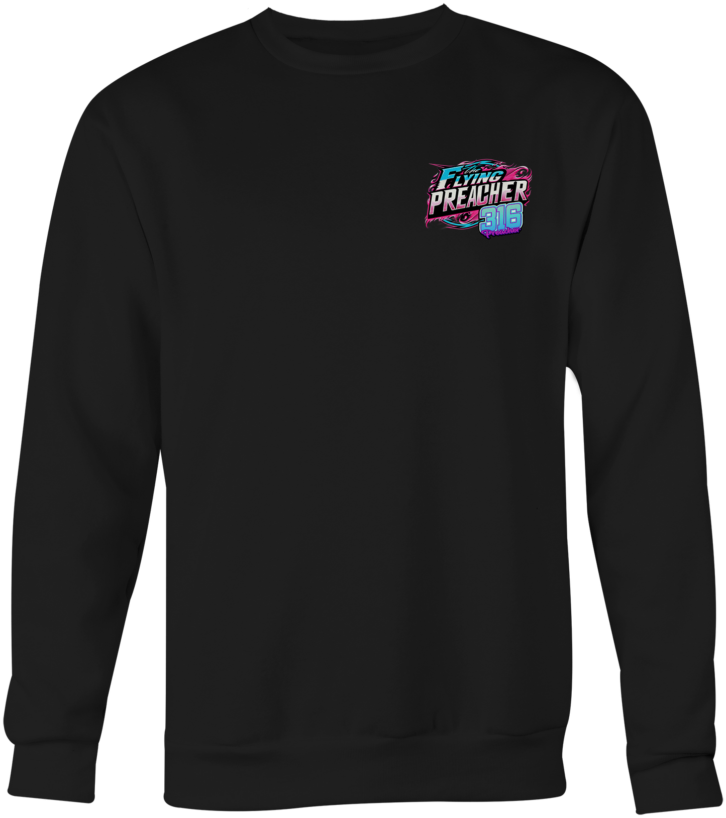 The Flying Preacher Crewneck Sweatshirts