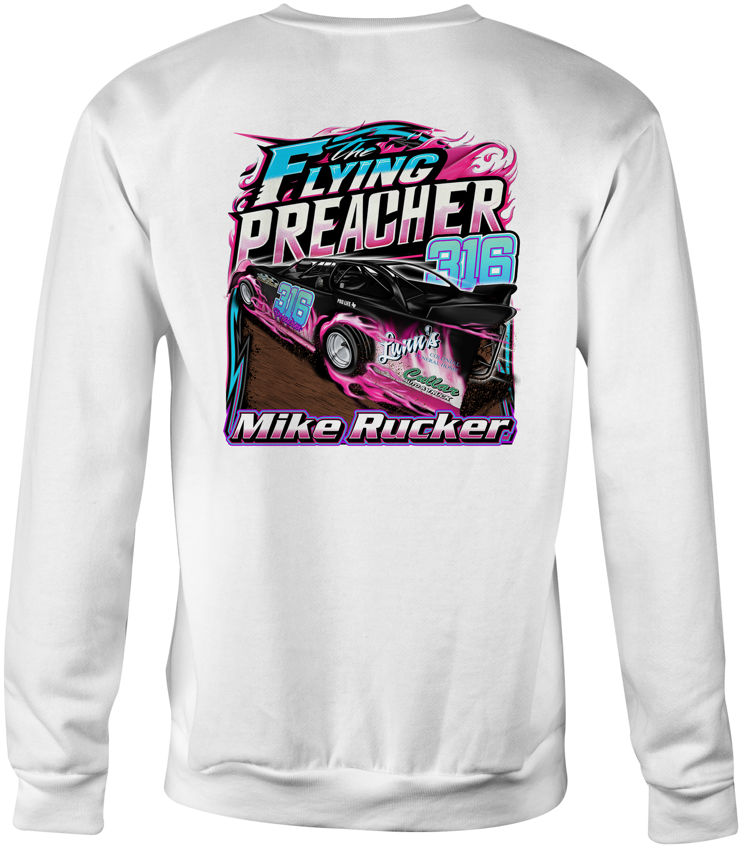 The Flying Preacher Crewneck Sweatshirts