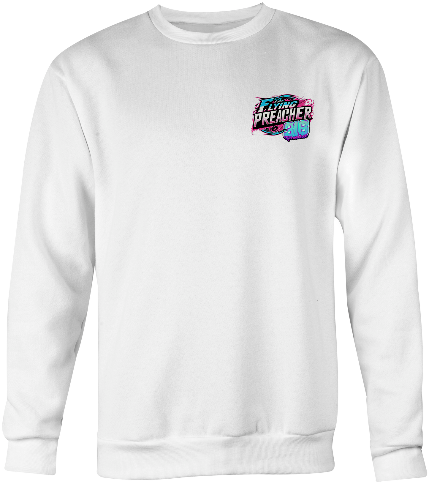 The Flying Preacher Crewneck Sweatshirts