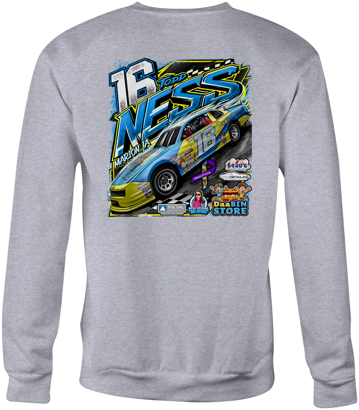 Todd Ness Crewneck Sweatshirts