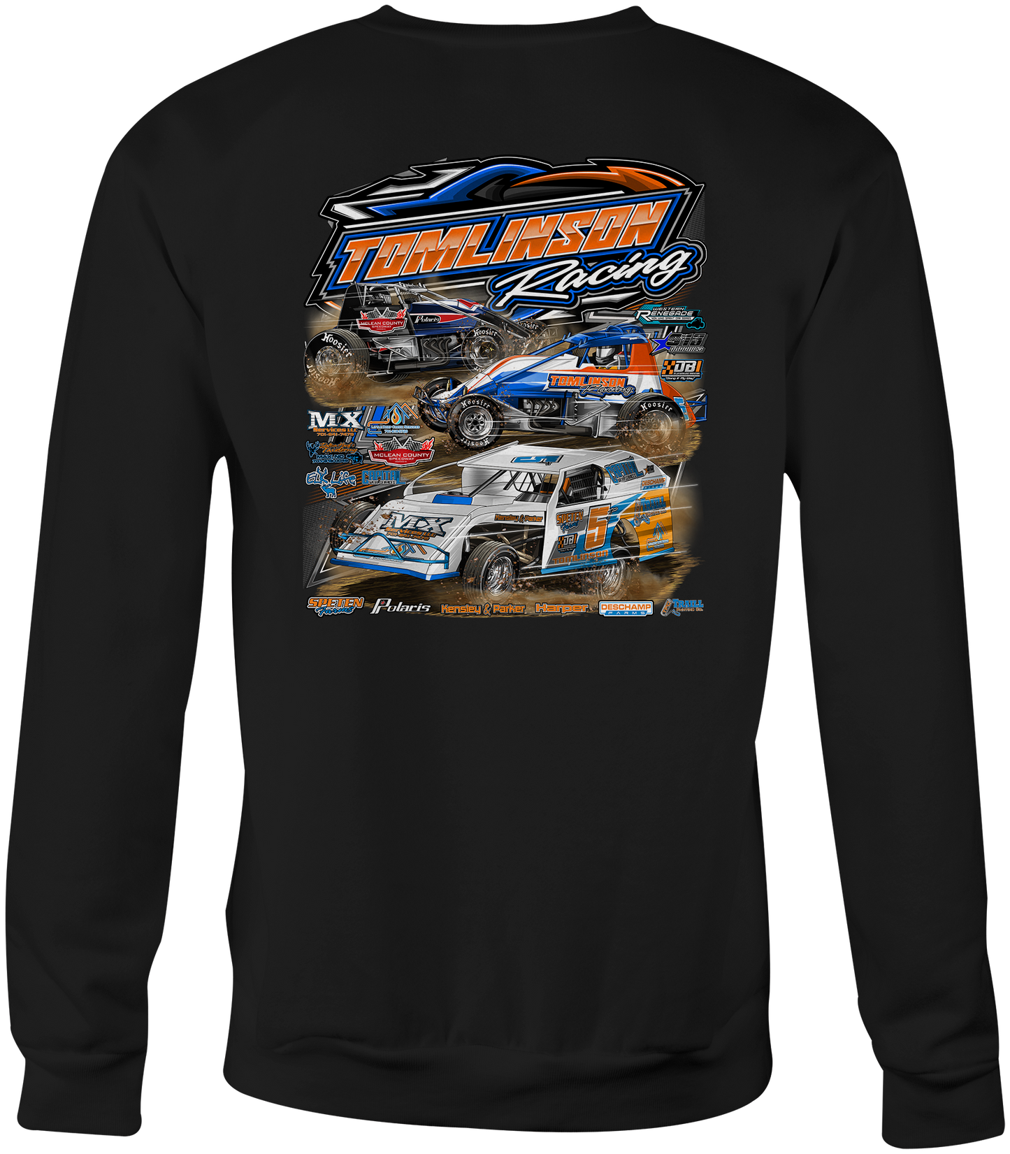 Tomlinson Racing Crewneck Sweatshirts